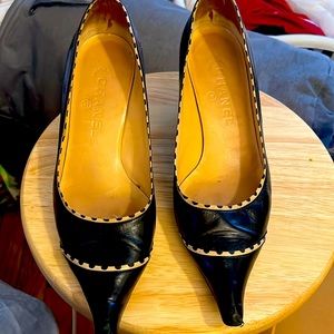 Black Chanel Heels